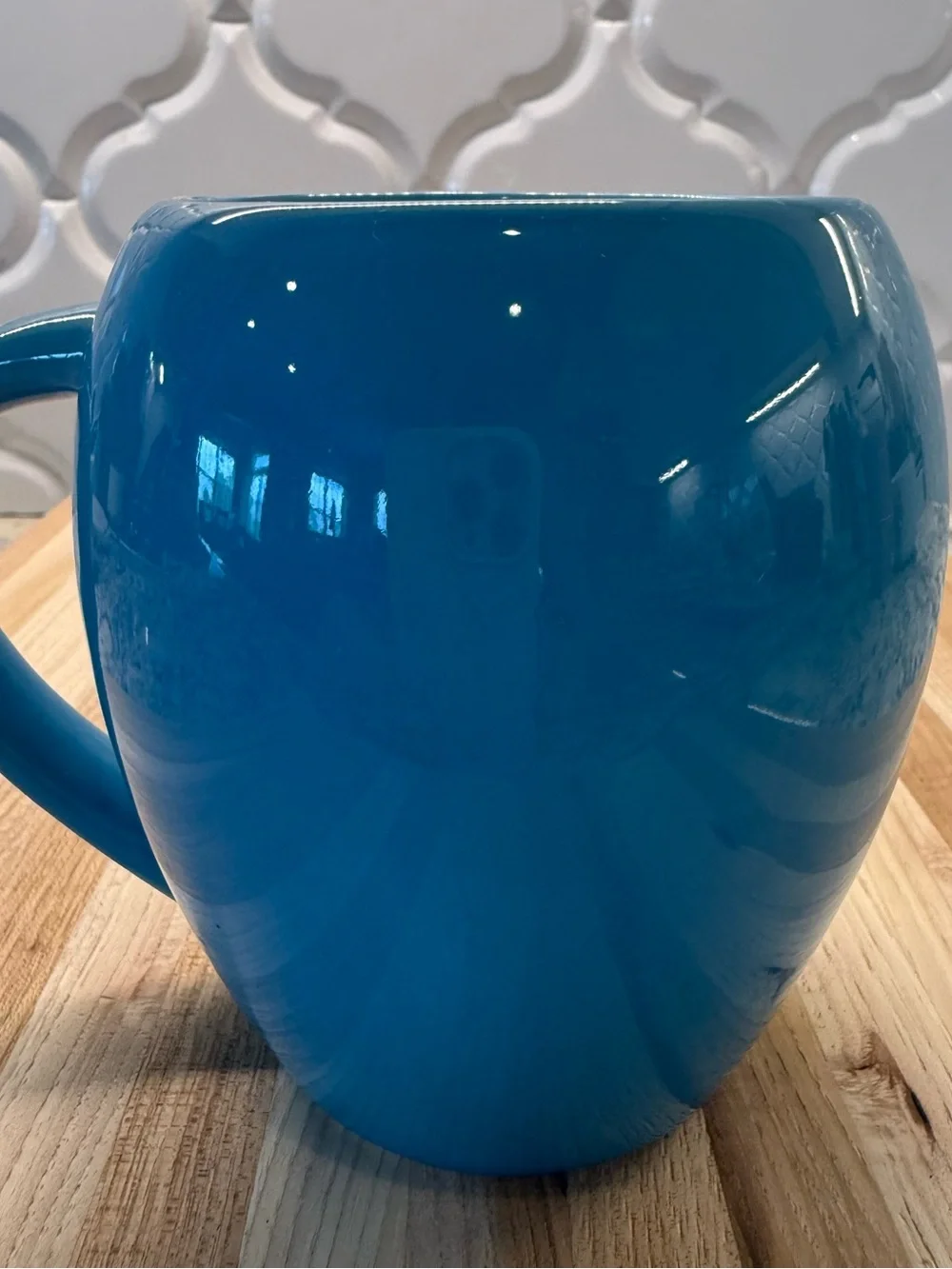 Peanuts Woodstock 3D Sculpted Ceramic Coffee Mug Blue & Yellow 16oz